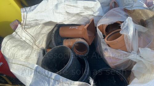 Bag of manhole & drainage fittings