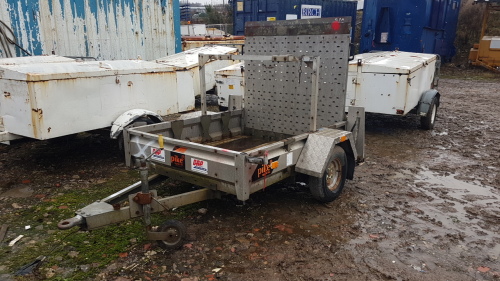 PIKE single axle traffic light trailer