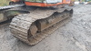 2000 HITATCHI EX165 steel tracked excavator (chassis 155ML0438) with bucket & Q/hitch (PLEASE NOTE: BUYER LIABLE FOR CLEANING CHARGES IF BOUGHT FOR EXPORT) - 10