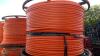 2 x drums of 3 way 14/10mm fibre optic cable ducting - 2