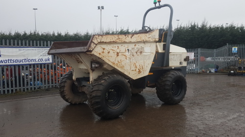 2011 TEREX TA9 9t straight skip dumper (s/n EB99V2779)