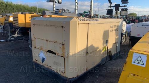 INGERSOLL RAND 7/170 600cfm compressor (s/n FX7Y702622)