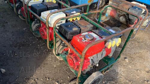 HONDA 4.2kva 110v petrol driven generator