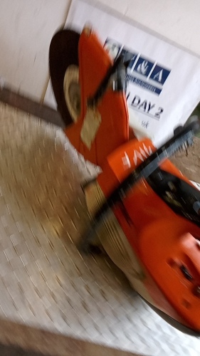 STIHL TS410 petrol stone saw