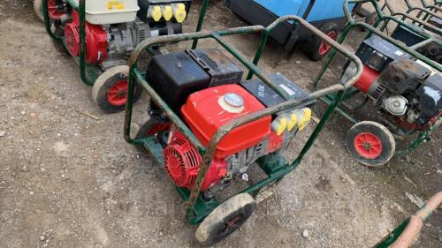 HONDA 4.2kva petrol driven 110v generator