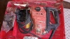 HILTI TE60 110v breaker c/w case (spares) - 2