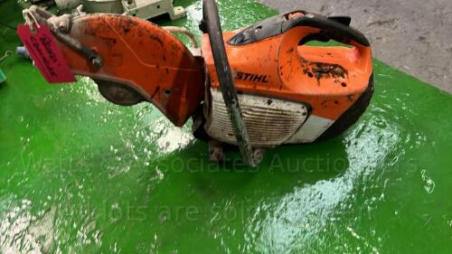 STIHL TS410 petrol stone saw