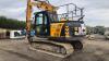 2016 JCB JS131 steel tracked excavator (s/n G2441977) with bucket, piped & Q/hitch (All hour and odometer readings are unverified and unwarranted) - 3