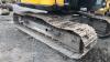 2016 JCB JS131 steel tracked excavator (s/n G2441977) with bucket, piped & Q/hitch (All hour and odometer readings are unverified and unwarranted) - 12