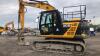 2014 JCB JS130LC steel tracked excavator with bucket, piped & Q/hitch (All hour and odometer readings are unverified and unwarranted) - 31