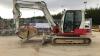 2015 TAKEUCHI TB290 rubber tracked excavator (s/n 190200293) with 3 buckets, blade, piped & Q/hitch (All hour and odometer readings are unverified and unwarranted) - 2