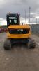 2016 JCB 85Z Groundworker rubber tracked excavator (s/n TG2249417) with bucket, blade, piped & Q/hitch (All hour and odometer readings are unverified and unwarranted) - 5