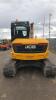 2016 JCB 85Z Groundworker rubber tracked excavator (s/n TG2249417) with bucket, blade, piped & Q/hitch (All hour and odometer readings are unverified and unwarranted) - 13