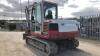 2003 TAKEUCHI TB175 rubber tracked excavator (s/n 17511305) with 4 buckets, blade & piped (All hour and odometer readings are unverified and unwarranted) - 4