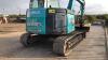 2005 KOBELCO SK80 rubber tracked excavator (s/n LF0901475) with bucket, blade,piped & Q/Hitch (All hour and odometer readings are unverified and unwarranted) - 25