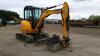 2013 JCB 8030ZTS rubber tracked excavator (s/n V02021952) with 2 buckets, blade, piped & Q/hitch (All hour and odometer readings are unverified and unwarranted) - 8