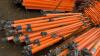 Stillage of HILYTE scaffold poles & outrigger supports