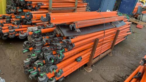 Stillage of HILYTE scaffold poles