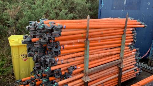 2 x stillages of HILYTE scaffold poles