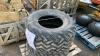 2 x 425/55 17 LAWN MASTER dumper/loadall tyres - 2