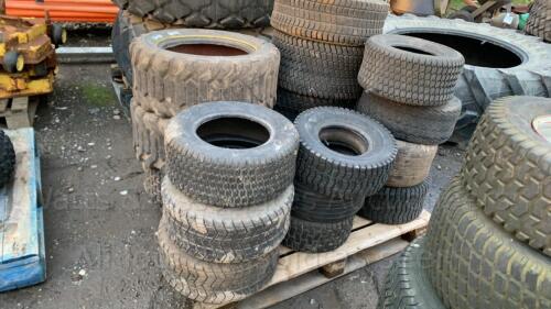 Pallet of tyres