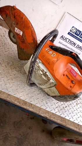 STIHL TS410 petrol stone saw (spares)