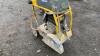 WACKER NEUSON road saw c/w dust suppression bottle - 2