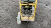 WACKER NEUSON road saw c/w dust suppression bottle - 3