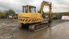 CATERPILLAR 307B steel tracked excavator c/w front blade& hammer lines (s/n CAT0307BKAFB01524) (All hour and odometer readings are unverified and unwarranted) - 5