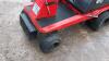 MTD ride on mower c/w collection box & mower deck - 9