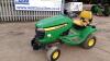 3012 JOHN DEERE X300 petrol lawn tractor - 2