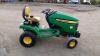 3012 JOHN DEERE X300 petrol lawn tractor - 5