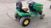 3012 JOHN DEERE X300 petrol lawn tractor - 6