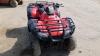 HONDA FOURTRAX TRX350 4wd petrol quad (YN07 KXG) - 25