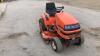 KUBOTA G1900 HST 4wd diesel mower c/w 48'' cutting deck (s/n 11528) - 7