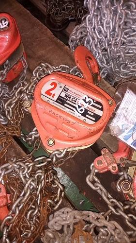 HACKETT 2t chain hoist