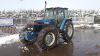 1995 FORD 8240 SLE 4wd tractor c/w full set of weights, 2 x spool valves, twin assister rams. S/n:BD24963 - 2