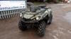 2018 CAN-AM OUTLANDER 450 PRO 4x4 petrol quad bike c/w heated grips (PJ68 NWX)(V5 & manual in office) - 2