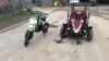 2017 MOTO MADNESS 125cc dirt bike (s/n B003046) (manual in office) & 2017 BUSSIE QUADZILLA 200cc 2 seater off road buggy c/w trailer, boots, 2 x helmets, body armour, overalls & manual in office - 3