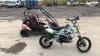 2017 MOTO MADNESS 125cc dirt bike (s/n B003046) (manual in office) & 2017 BUSSIE QUADZILLA 200cc 2 seater off road buggy c/w trailer, boots, 2 x helmets, body armour, overalls & manual in office - 14