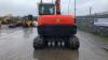 2013 KUBOTA KX080-3 8t rubber tracked excavator c/w bucket (s/n JO1H26667) (All hour and odometer readings are unverified and unwarranted) - 6