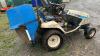 ISEKI SG15 diesel lawn tractor - 2