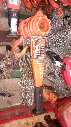 HACKETT 1.5t lever hoist