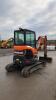 2020 DOOSAN DX27Z rubber tracked excavator (s/n LOE11280) with bucket, blade, piped & Q/hitch (All hour and odometer readings are unverified and unwarranted) - 5