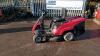 2017 MOUNTFIELD 827M petrol driven ride on mower c/w collector (s/n 49275)