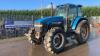 NEW HOLLAND 8160 4wd tractor c/w front linkage, PUH, 4 spools, air seat & F/R shuttle (P252 OSF) (All hour and odometer readings are unverified and unwarranted)