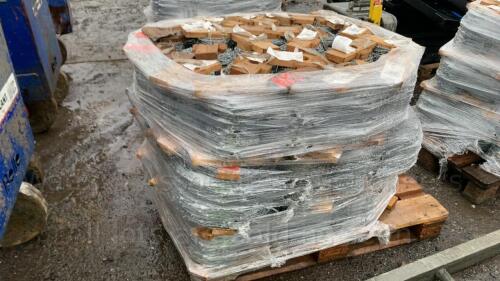 Pallet of barbed wire