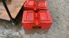 Pair of 200kg calibrated weight blocks (10) - 2