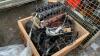 LAND ROVER DEFENDER engine & stillage of LAND ROVER parts (stillage NOT included) - 6