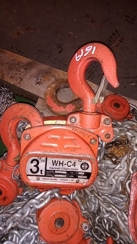 HACKETT 3t chain hoist